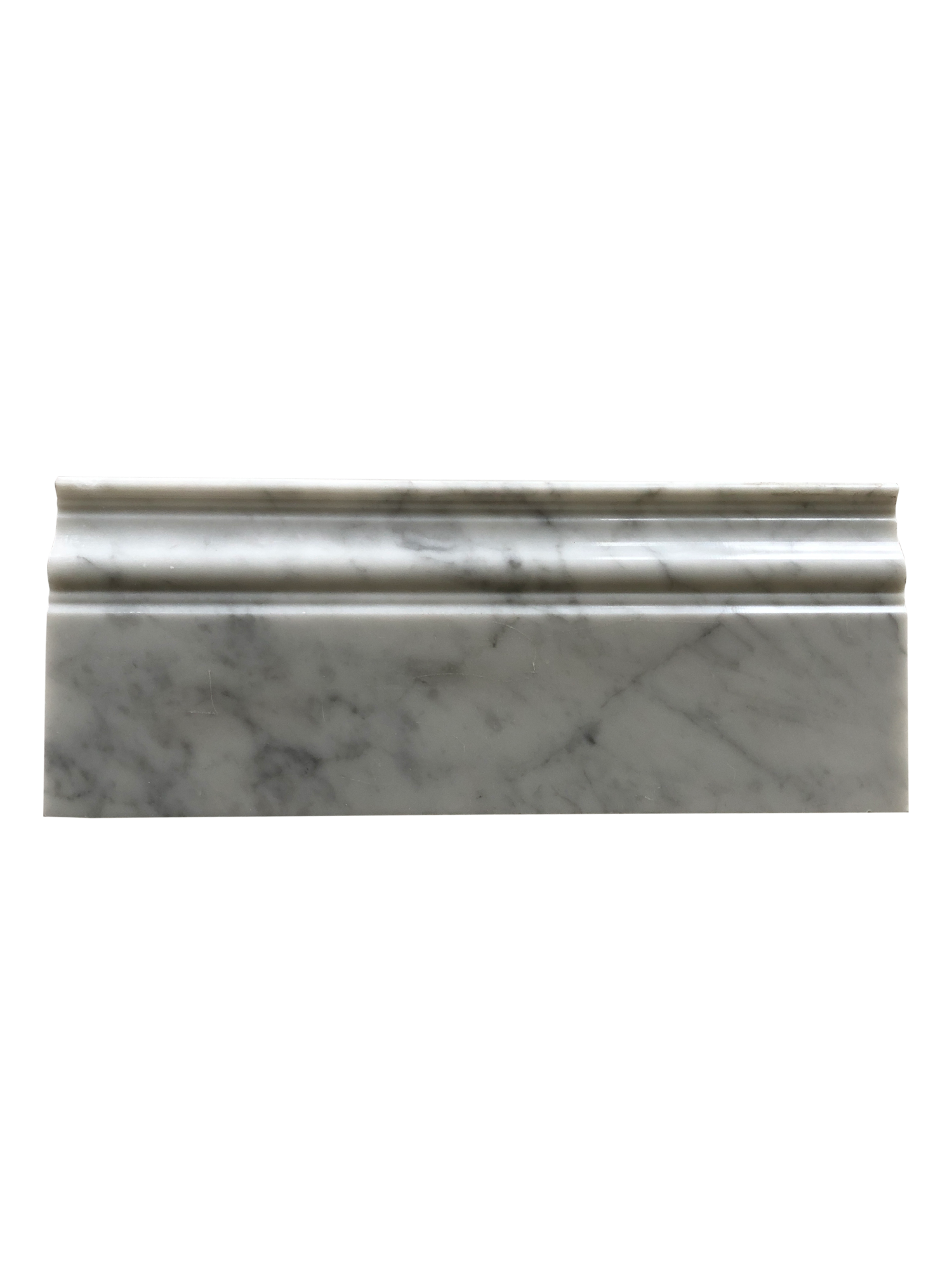 BIANCO CARRARA MARBLE LINER POLISHED BASE MOLDING 5